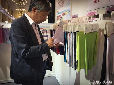 林夕梦助力产业远航,出席上海2017中国国际纺织面料及辅料博览会